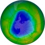 Antarctic Ozone 2007-11-18